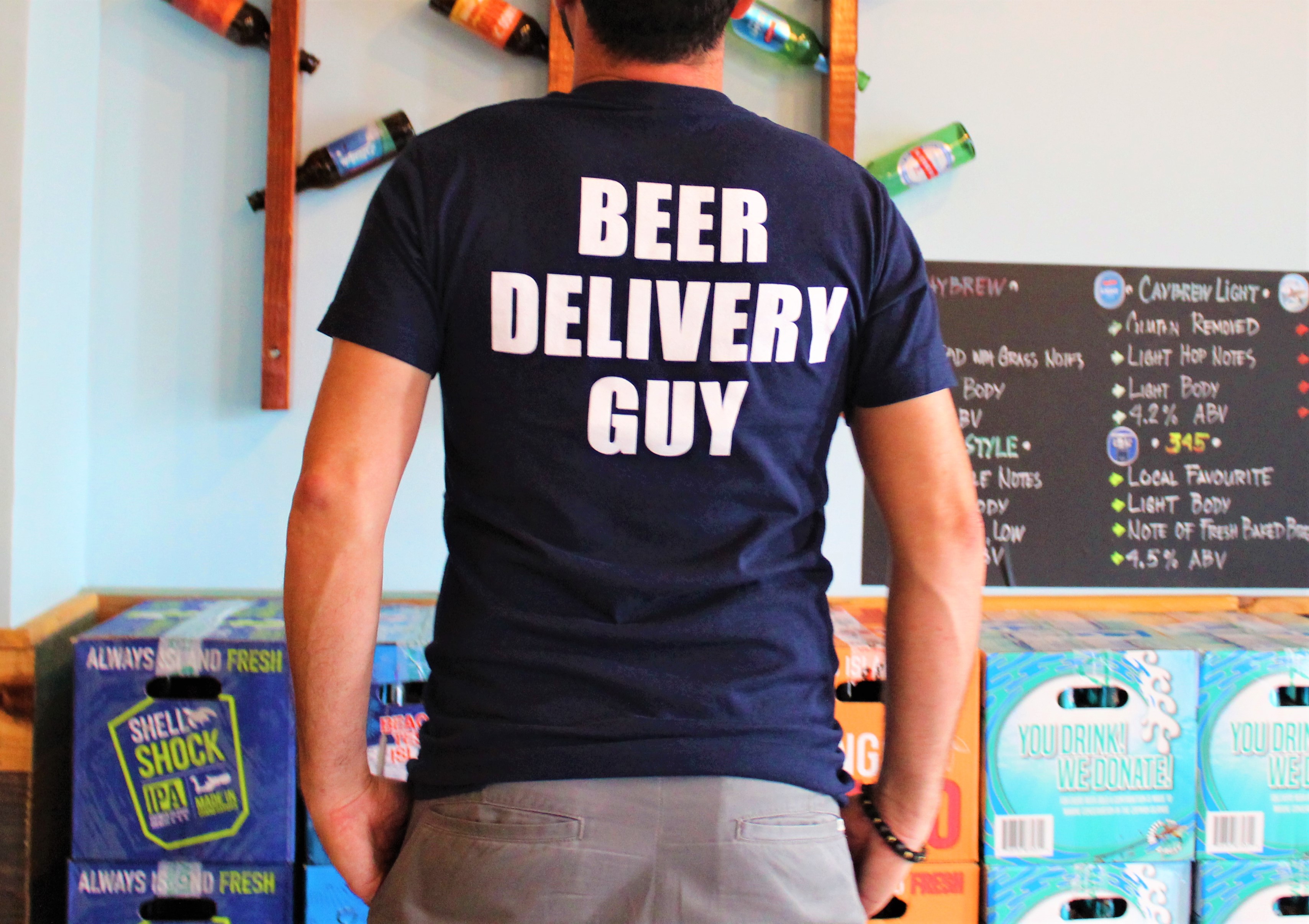 beer delivery shirt